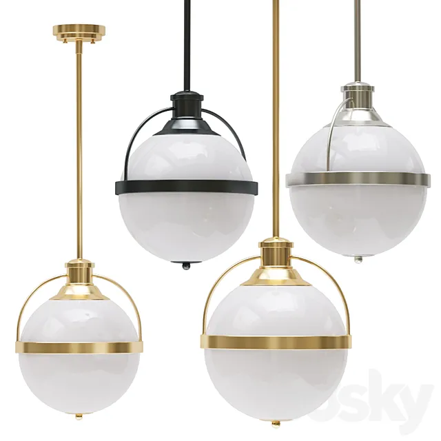 Hanging lamp Westbourne 3D Model