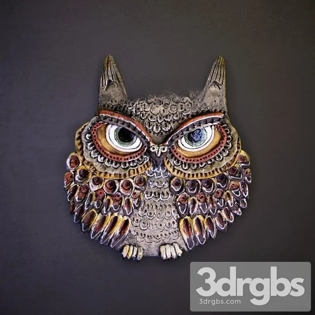 Hanging Owl 3D Model Download