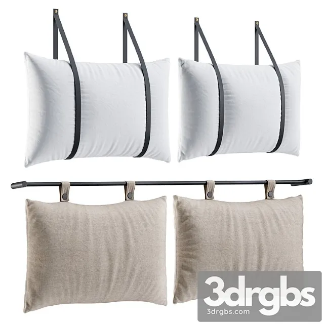 Hanging pillow headboard set 3 Hanging pillow headboard set 3