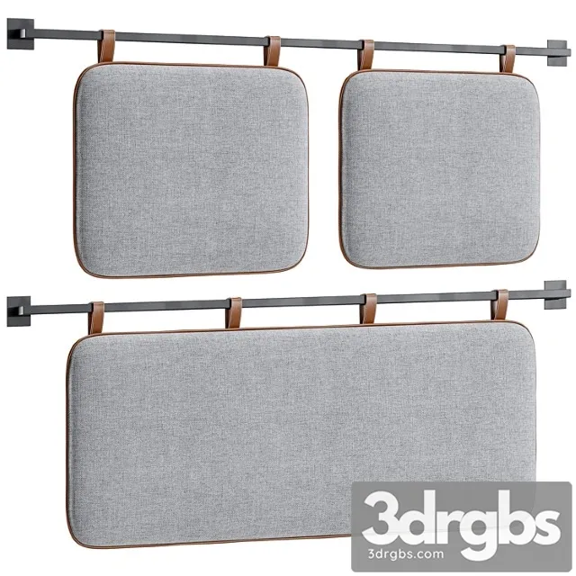 Hanging pillow headboard set 4 Hanging pillow headboard set 4