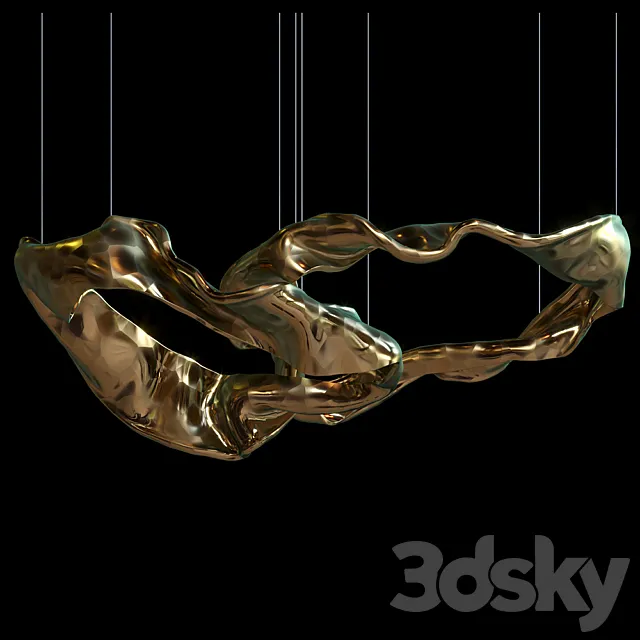 Hanging sculpture – Vargov Design 3DModel Hanging sculpture – Vargov Design 3DModel