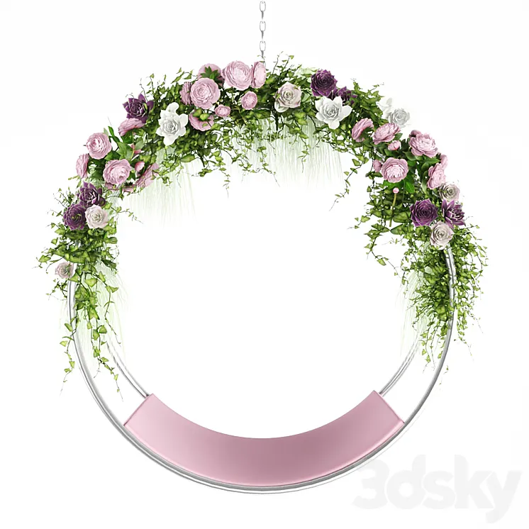 Hanging swing chair 3D Model Free Download Hanging swing chair 3D Model Free Download