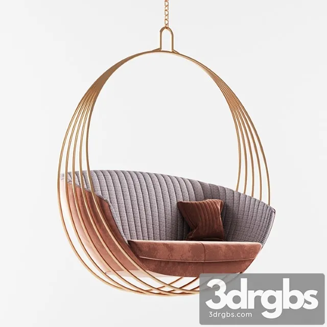 Hanging swing chair