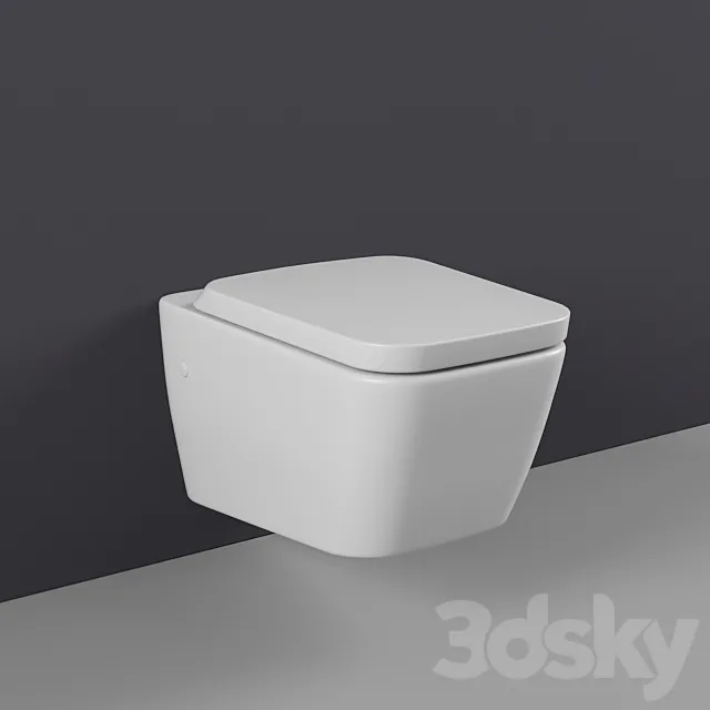 Hanging toilet ideal standard SIMPLY U 3D Model