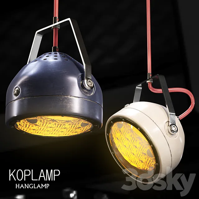 Hanglamp Koplamp 3D Model