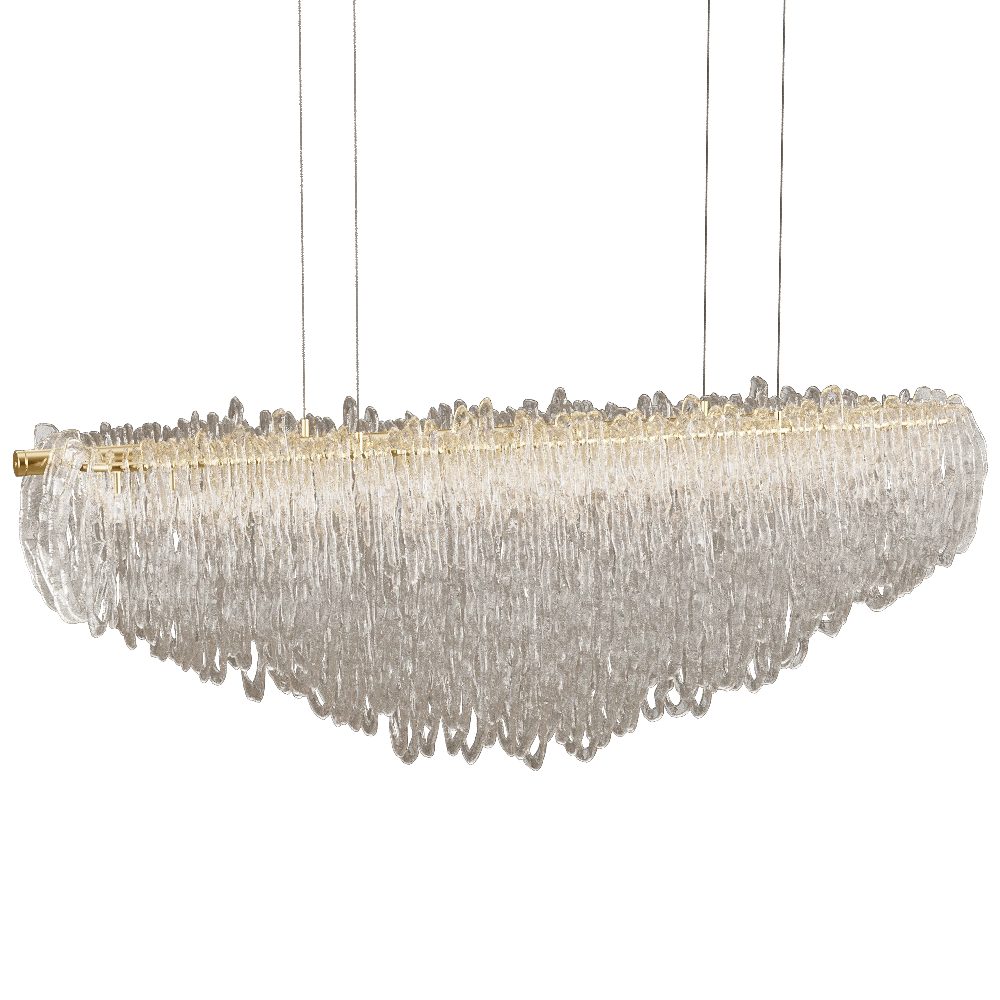 HANI – Pendant lamp Lines Black 3D Model