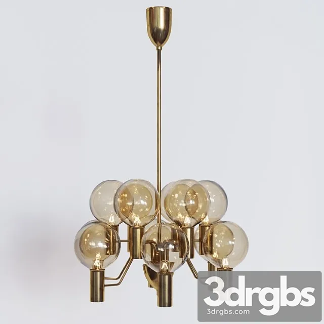 Hans Agne Jakobsson Ceiling Lamps Model T372 12 Patricia 3D Model Download