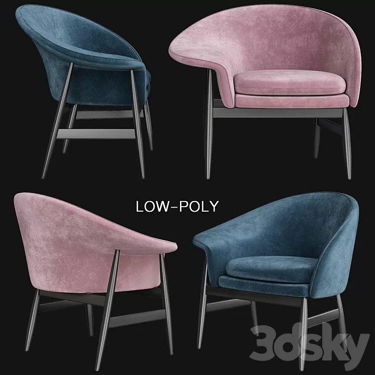 Hans olsen fried egg 3D Model