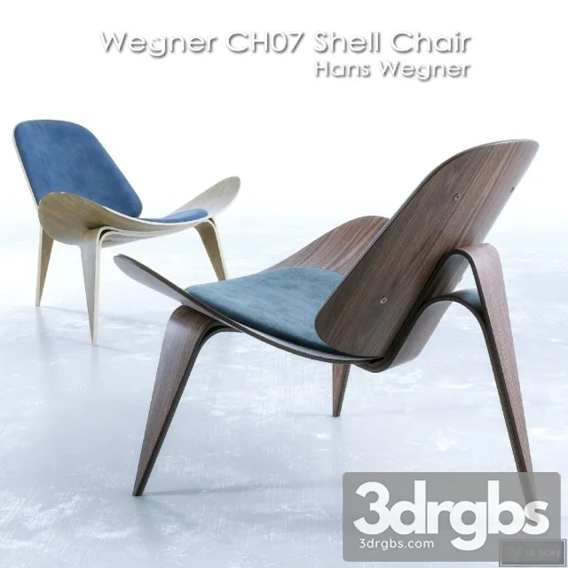 Hans Wegner Chair 3D Model Download