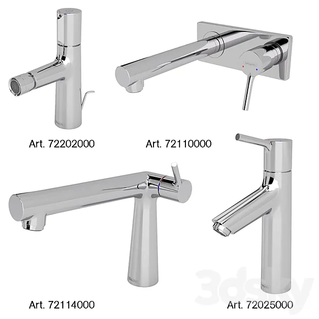 HANSGROHE Bath Faucet Collection | Talis s 3D Model