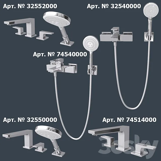 Hansgrohe Metropol SET 3 3DModel