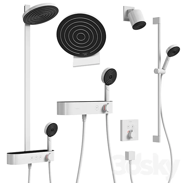 Hansgrohe Pulsify 3D Model Hansgrohe Pulsify 3D Model