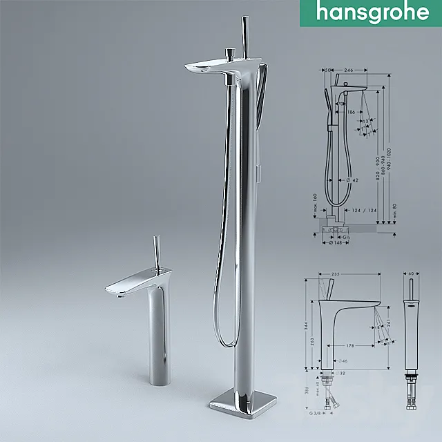 Hansgrohe Puravida 3D Model