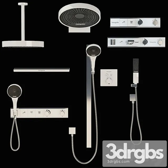 Hansgrohe Rainfinity 2 3D Model Download