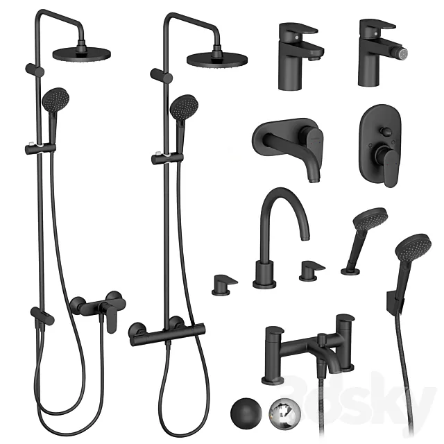 HANSGROHE Set 5 | Vernis | 3DModel