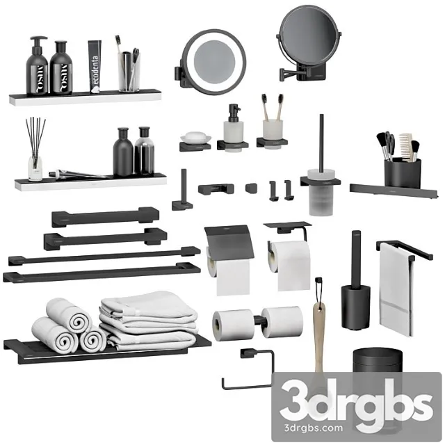 Hansgrohe set of bathroom accessories and decor Hansgrohe set of bathroom accessories and decor