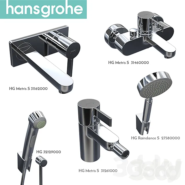 hansgrohe_set 3DModel