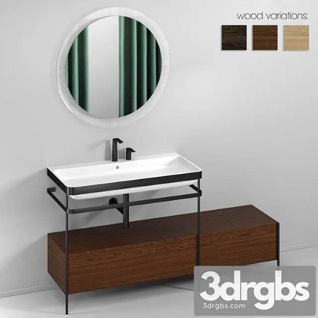 Happy D2 plus washbasin with drawers by duravit Happy D2 plus washbasin with drawers by duravit