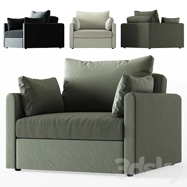 HARBOR _ 2026 ARM CHAIR 3DModel HARBOR _ 2026 ARM CHAIR 3DModel