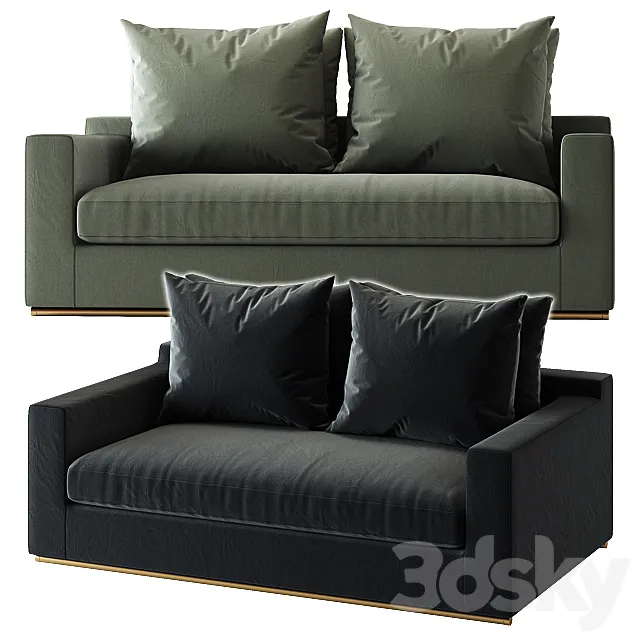 HARBOR _ OCEAN 2 SEAT LOUNGE 3DModel HARBOR _ OCEAN 2 SEAT LOUNGE 3DModel