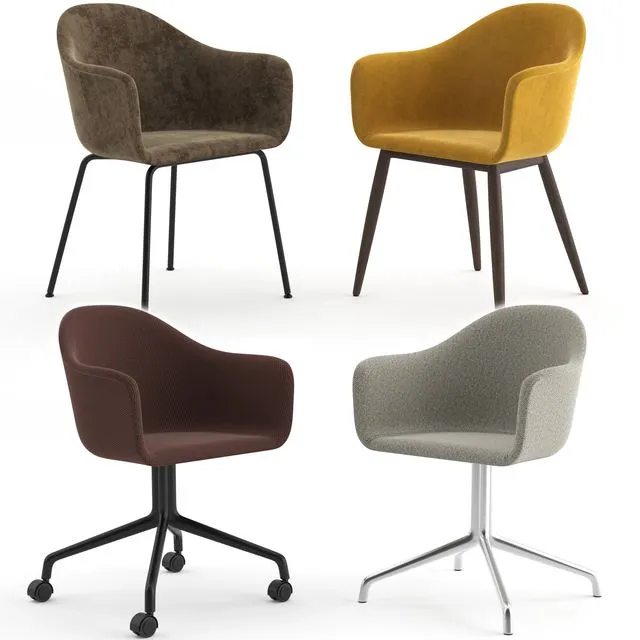 Harbor Chairs by MENU 3D Model