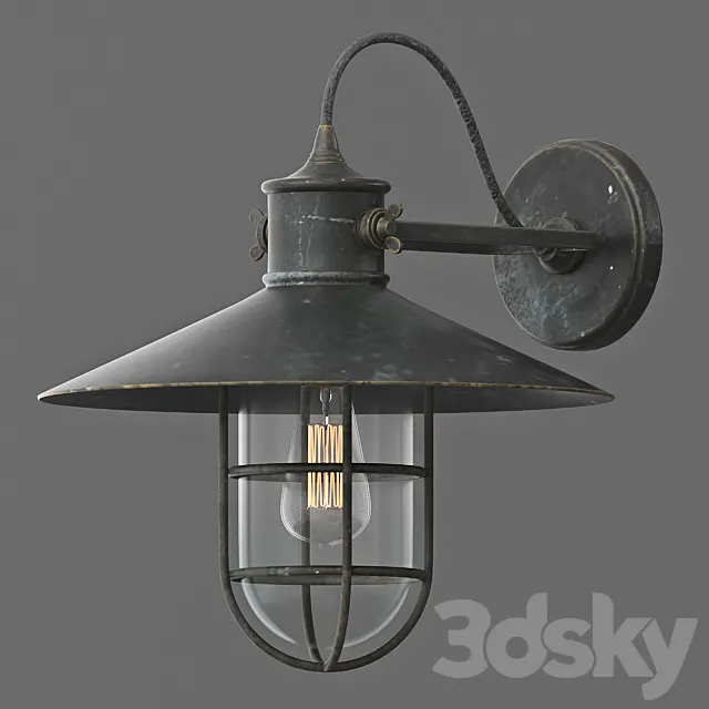 Harbor_street_light_old 3DModel