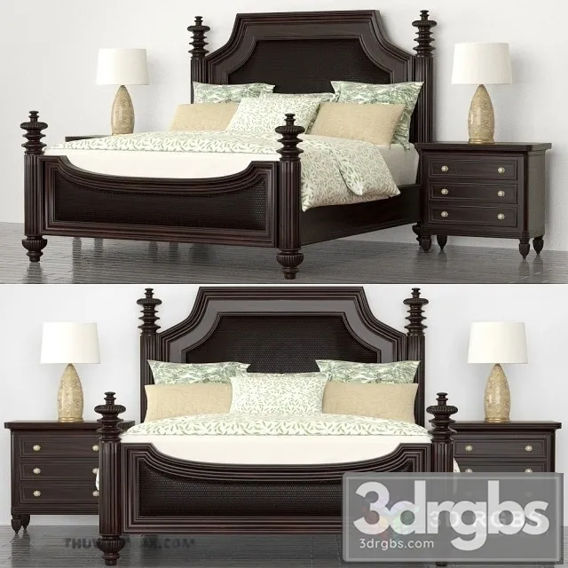 Harbour Point Bed 3D Model Download