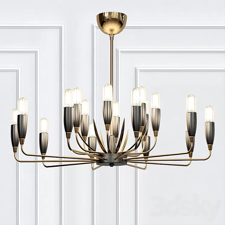 Hardy Chandelier By Arteriors Home 3D Model Hardy Chandelier By Arteriors Home 3D Model