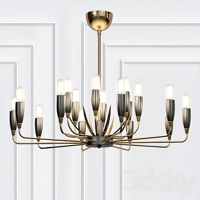 Hardy Chandelier By Arteriors Home 3DModel
