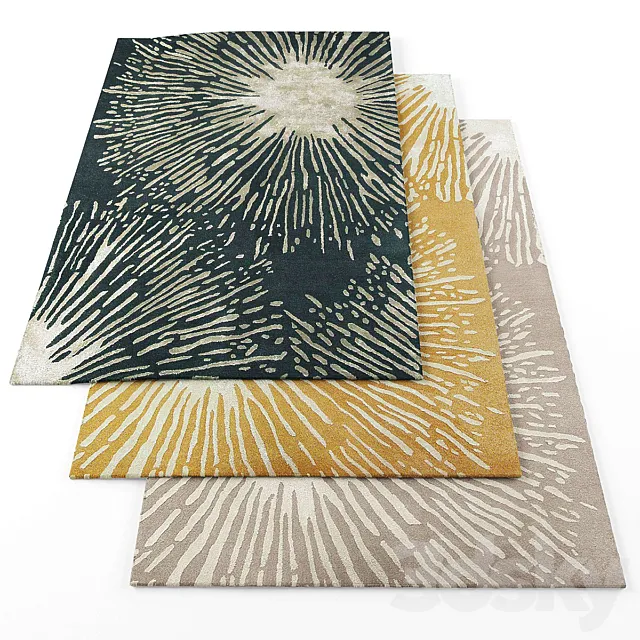 Harlequin rugs 3D Model Harlequin rugs 3D Model