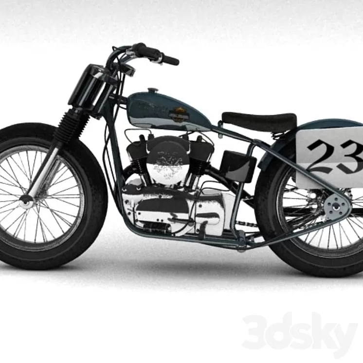 Harley Davidson 3D Model