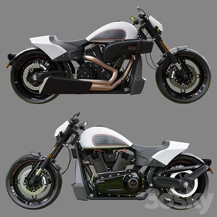 Harley-Davidson FXDR 114 3D Model
