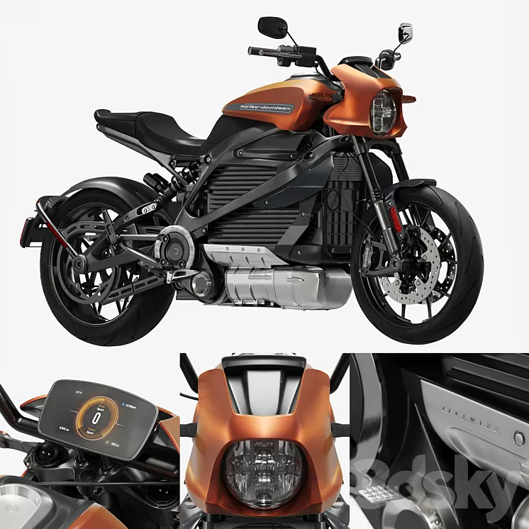 Harley davidson livewire 3D Model
