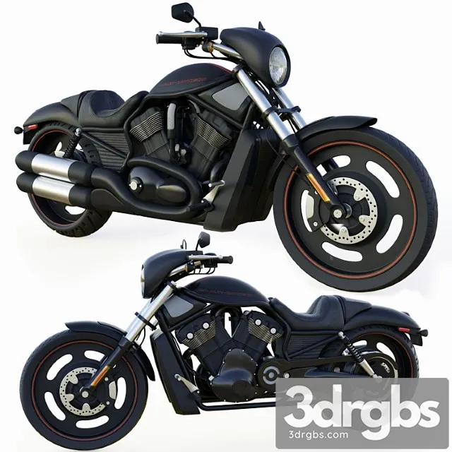 Harley-davidson night rod 3D Model Download
