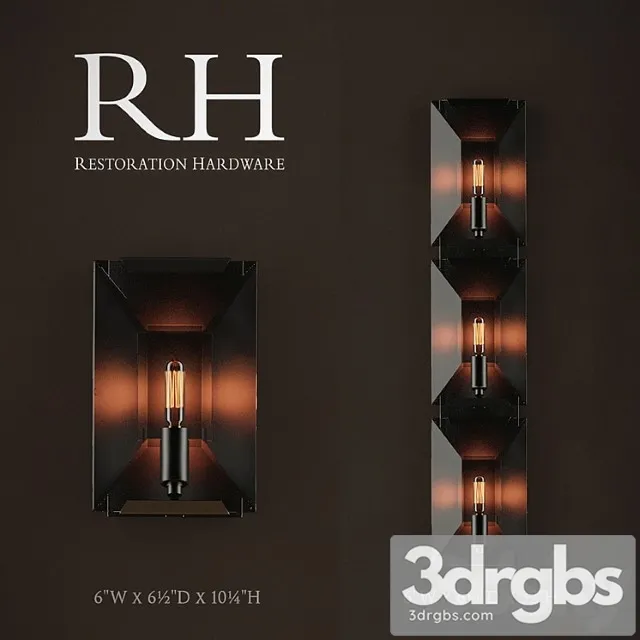 Harlow Crystal Sconce 3D Model Download Harlow Crystal Sconce 3D Model Download