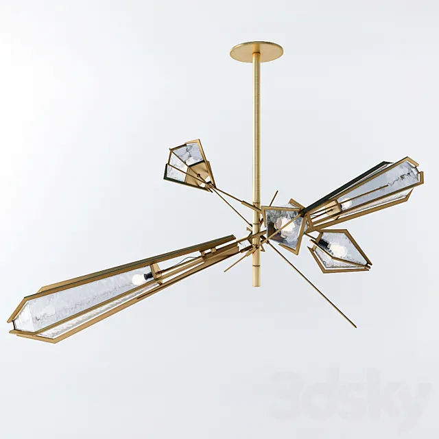 HARLOW Large Chandelier by GABRIEL SCOTT 3DModel HARLOW Large Chandelier by GABRIEL SCOTT 3DModel