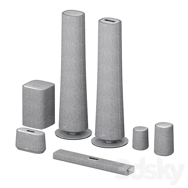 Harman-kardon Citation speaker set 3D Model