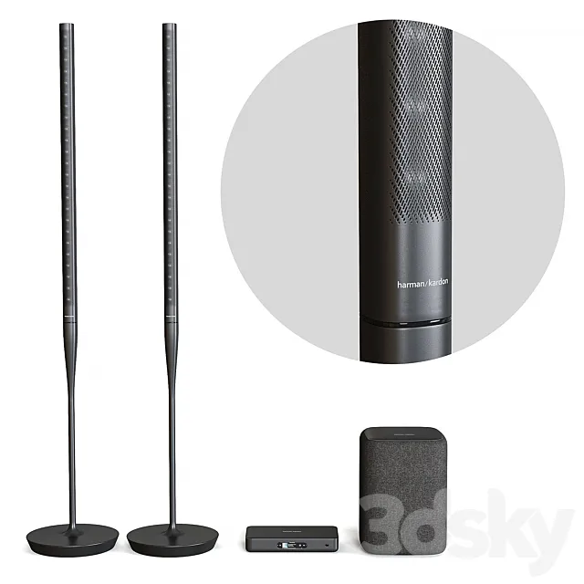 Harman Kardon Radiance 2400 speaker system Free Download