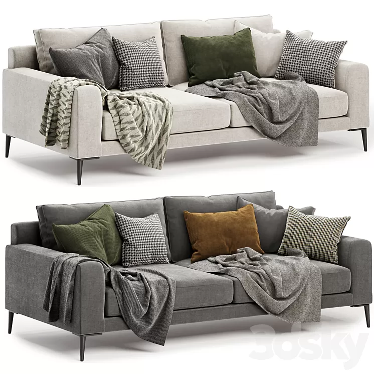 harper sofa 3D Model harper sofa 3D Model