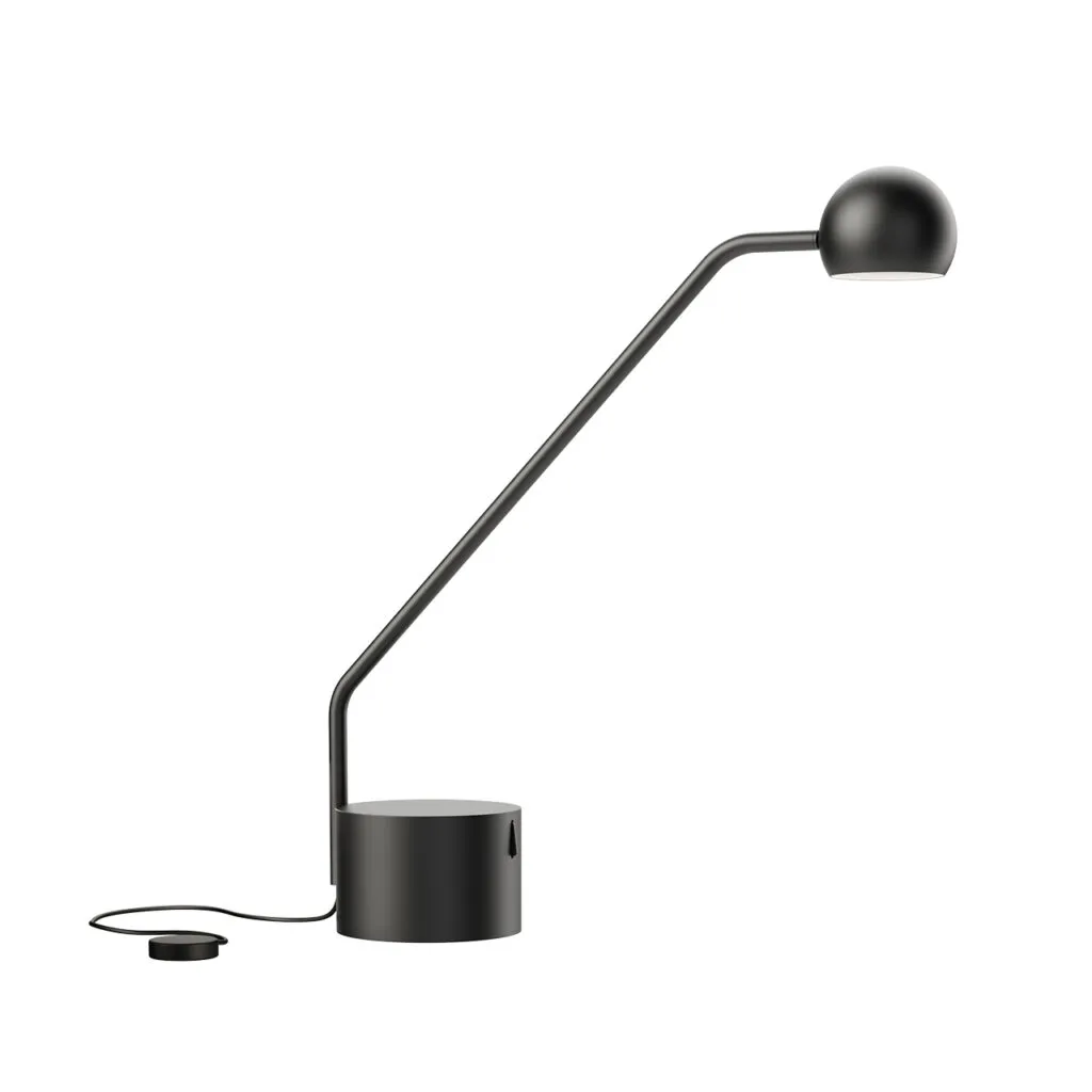 Harper Table Lamp with Charger by Marzais Creations