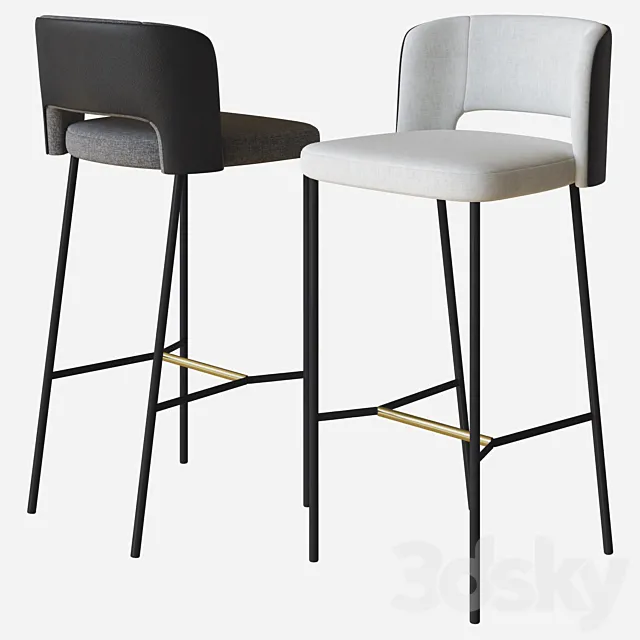 harri stool more 3DModel