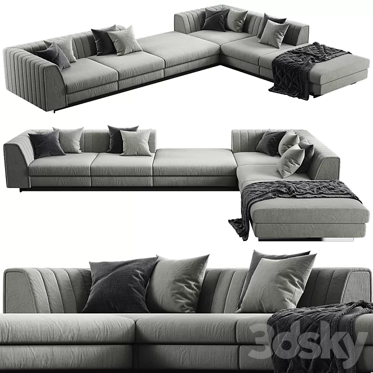 Harry modular sofa 3D Model Free Download Harry modular sofa 3D Model Free Download