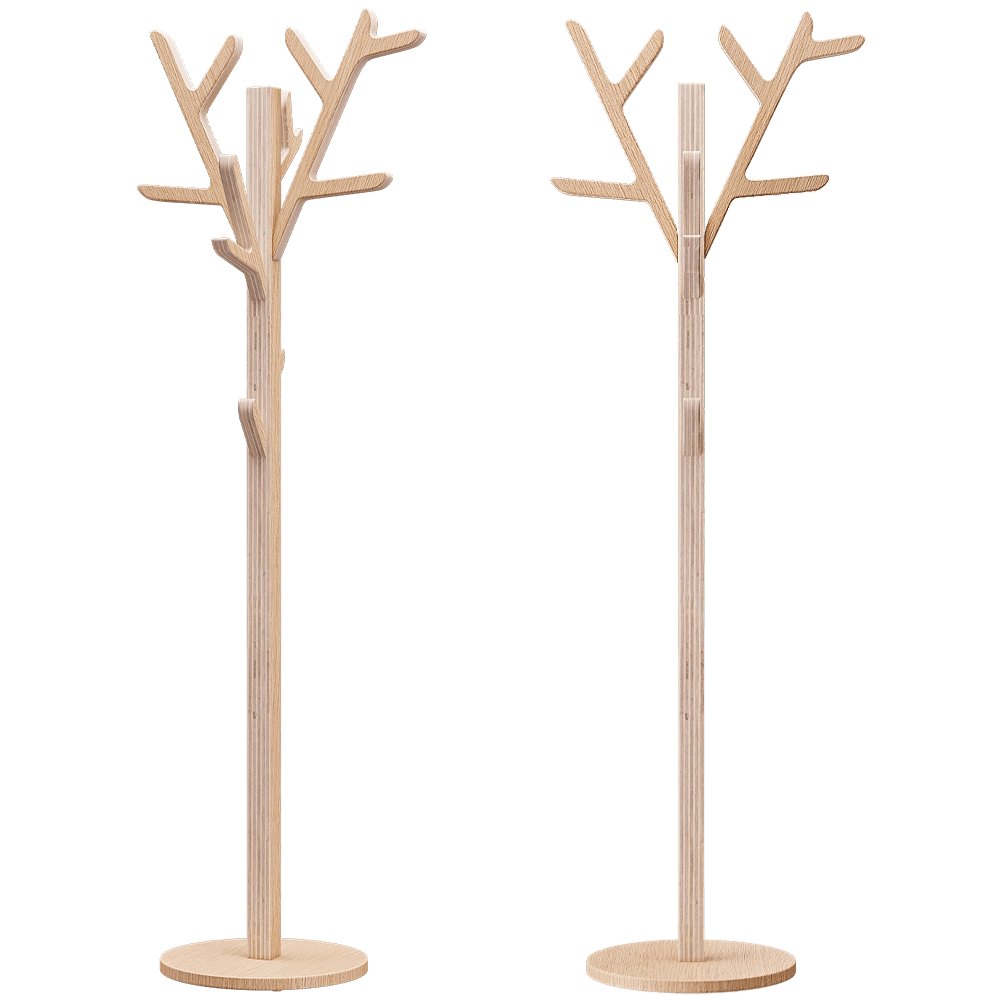 Hartô – Coat rack Ambroise 3D Model