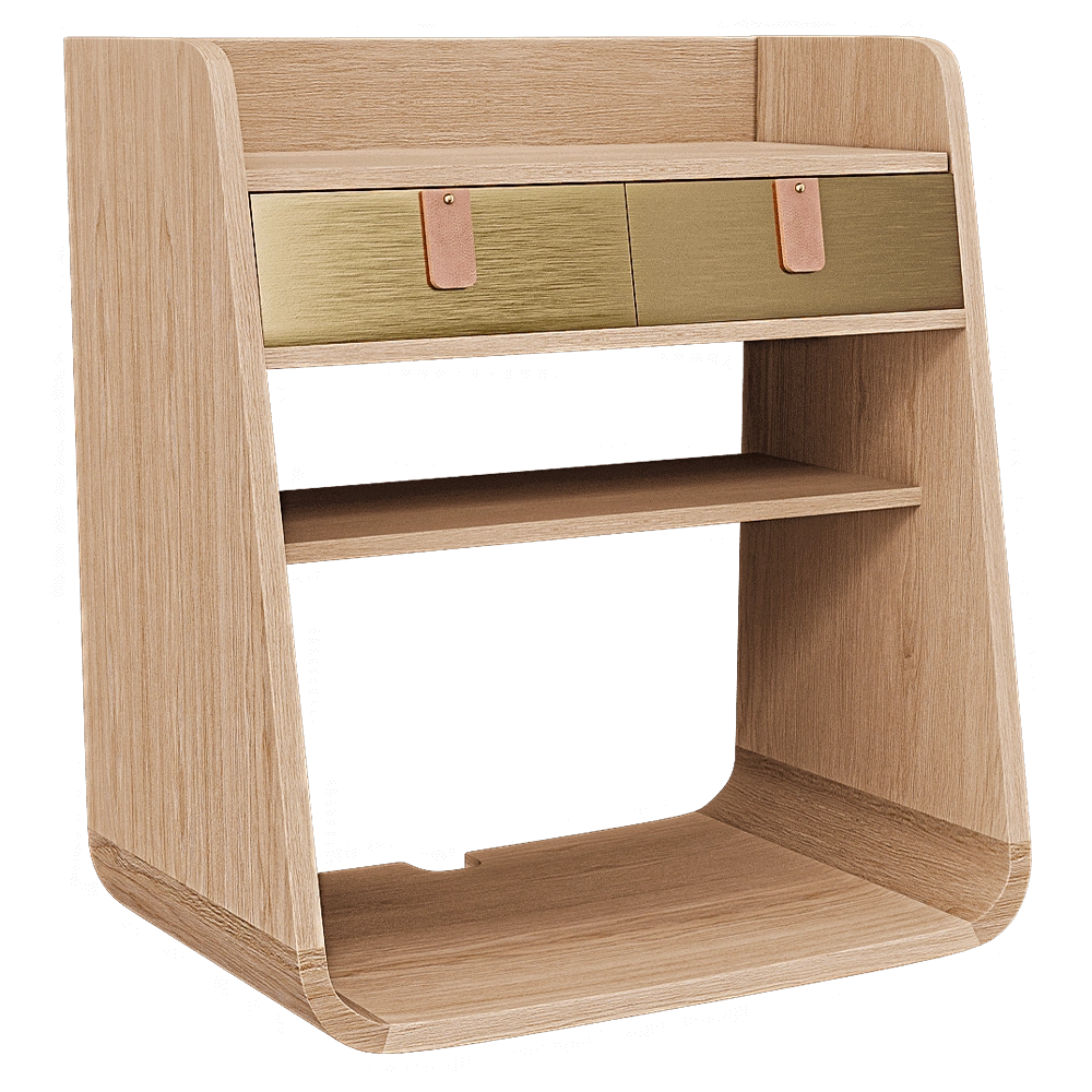 Hartô – Nightstand Suzon 3D Model Hartô – Nightstand Suzon 3D Model