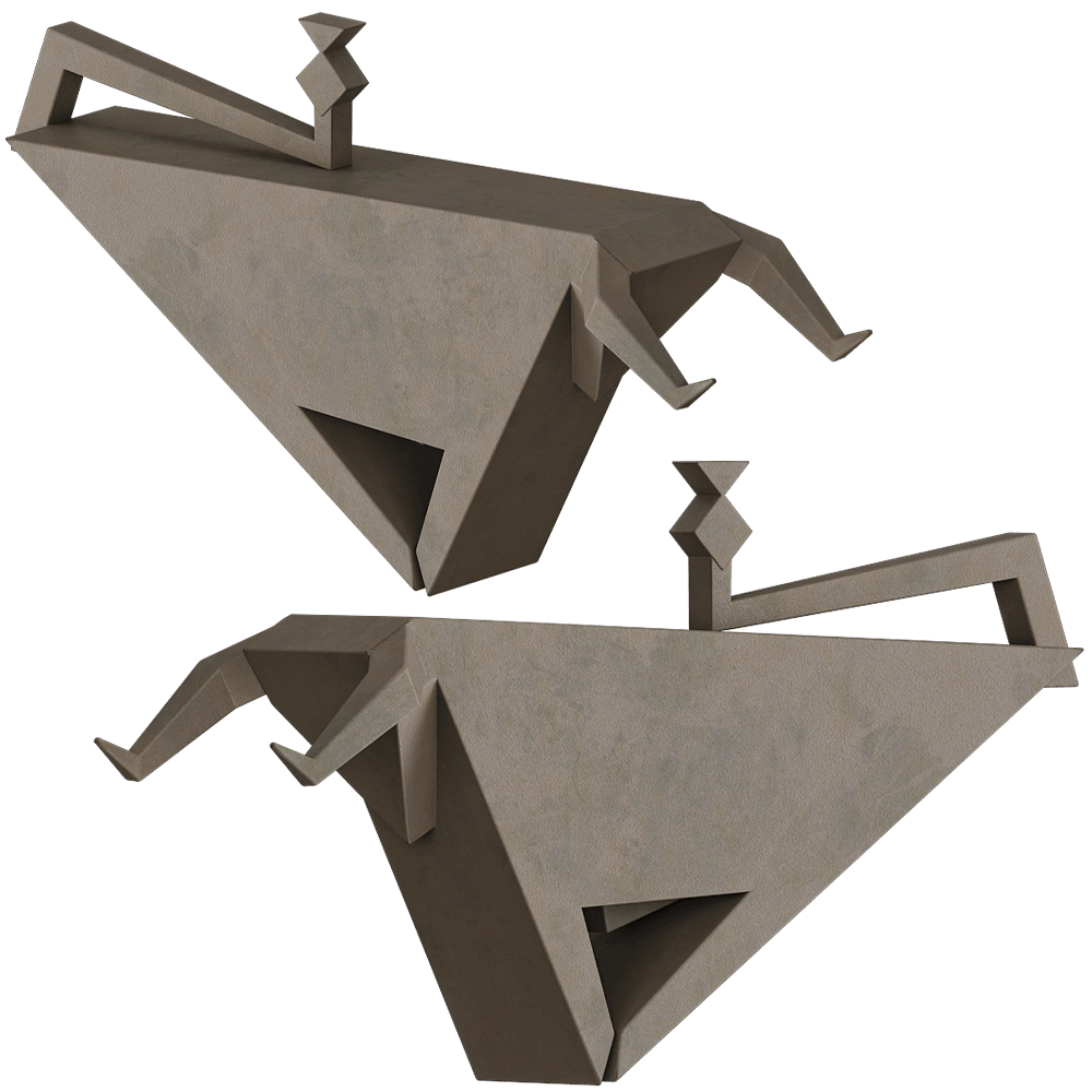 Harutyun Karapetyan  – Sculpture Bull 3D Model