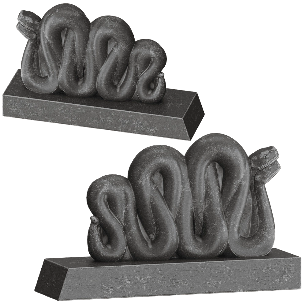 Harutyun Karapetyan  – Sculpture Snake 3D Model