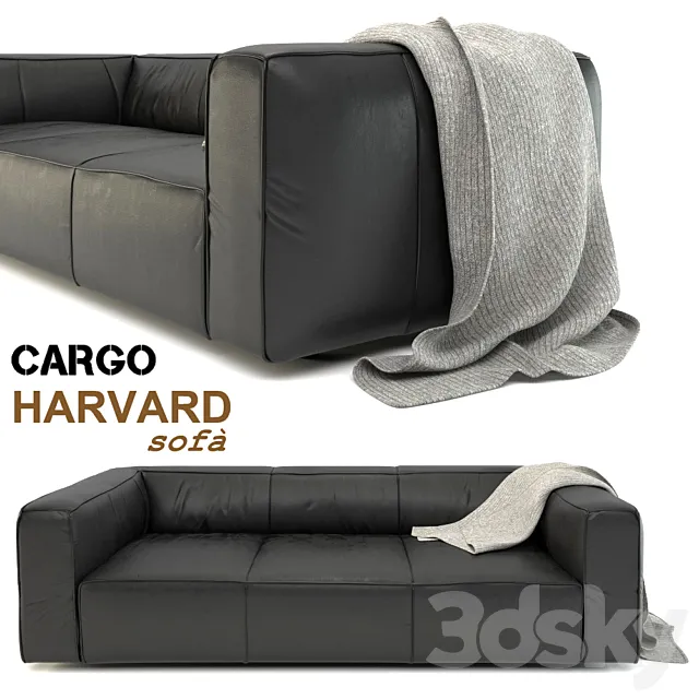 Harvard sofa 3D Model Harvard sofa 3D Model
