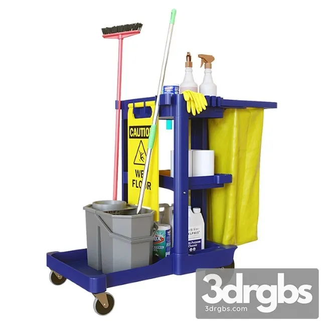 Harvest cart 3D Model Download