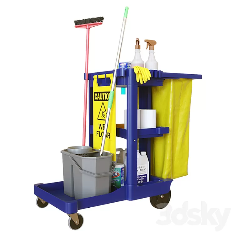 Harvest Cart 3D Model