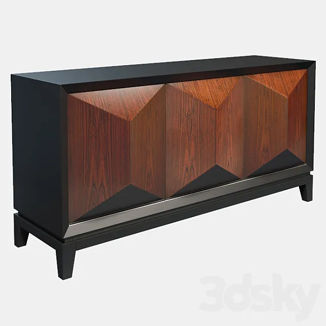 Harvey Sideboard Chest 3D Model Harvey Sideboard Chest 3D Model